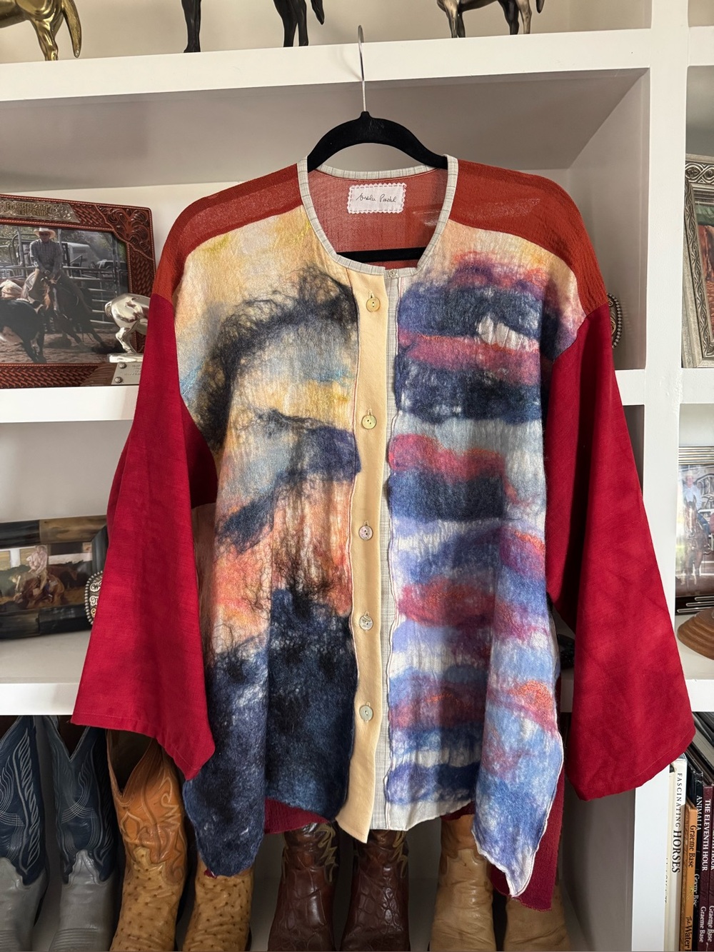 Unique Handmade Jacket Sz L